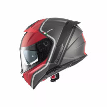 Casco Devil PH — M, integral, Gris brillo